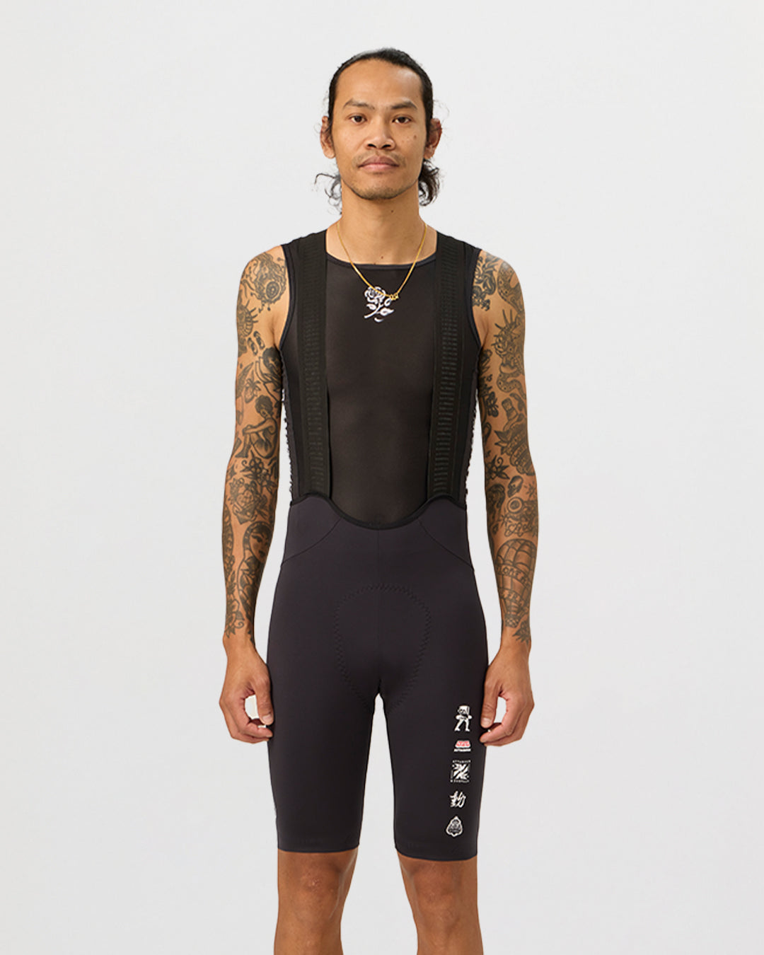 Deus Ex Attaquer Rose Bib Short