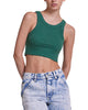 Alyssa Tank Work Green|Model