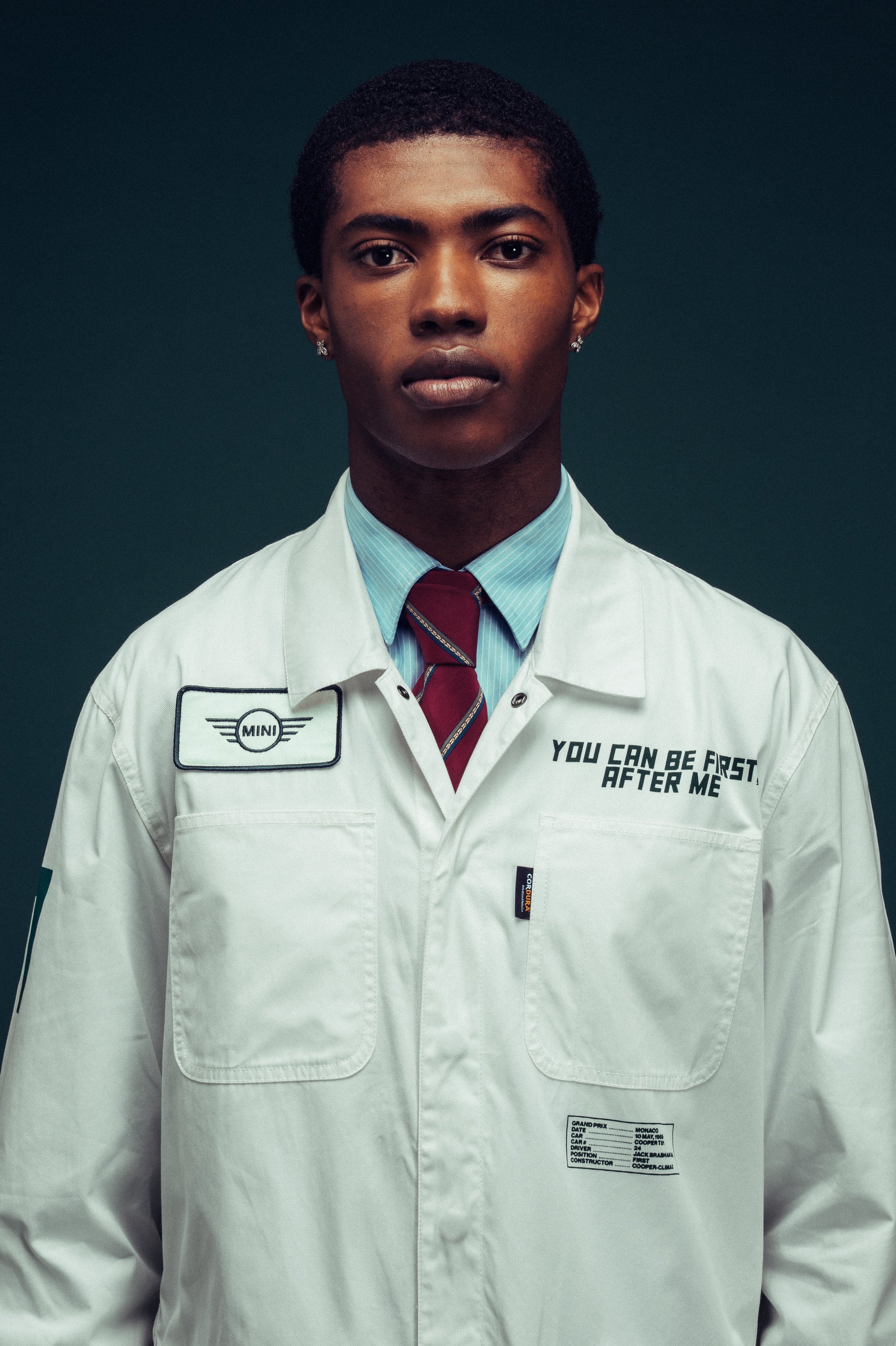 mini-coverall-vintage-white|Model