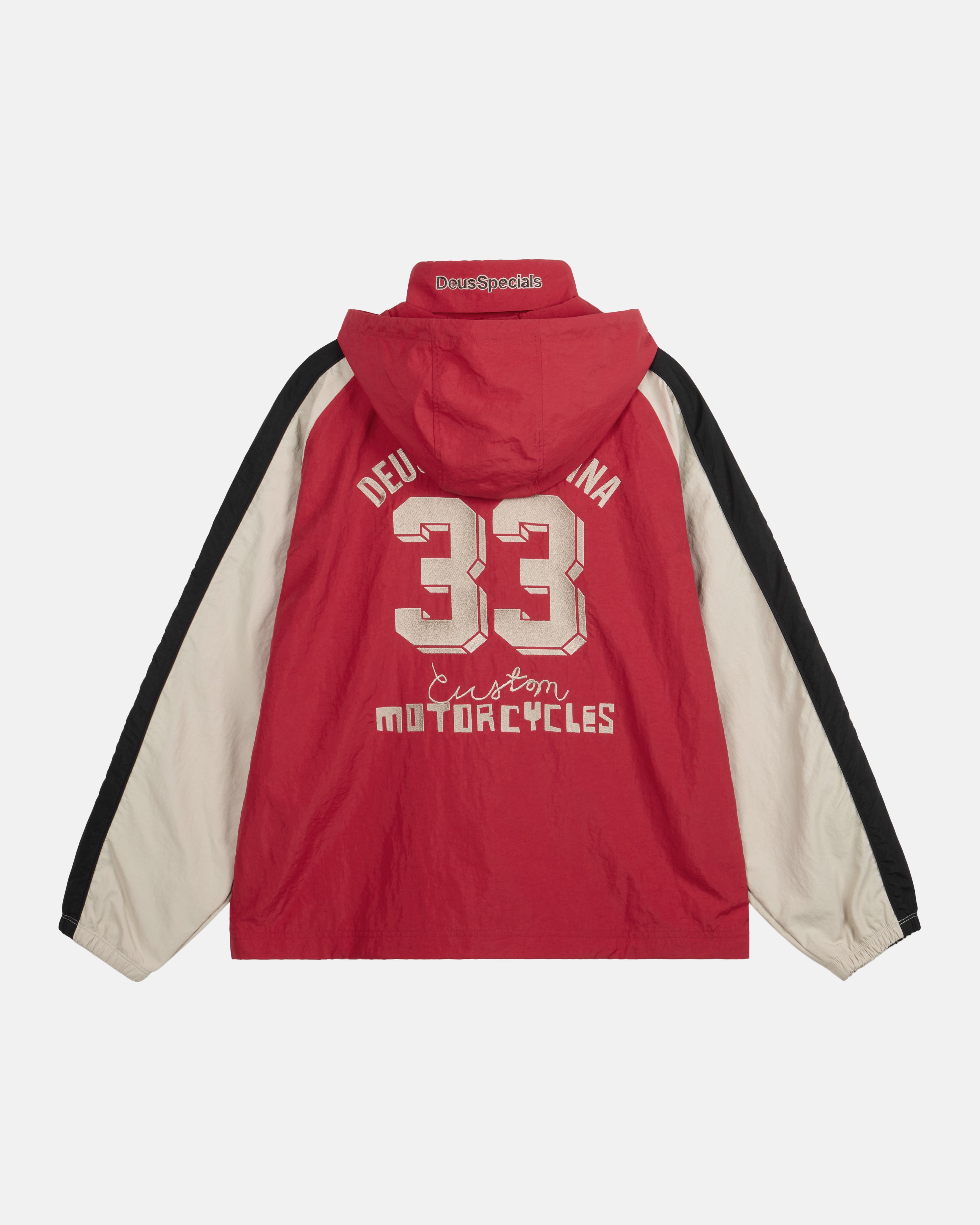 Jackets | Deus Ex Machina | Track Jacket - Red – (UK) Deus Ex Machina