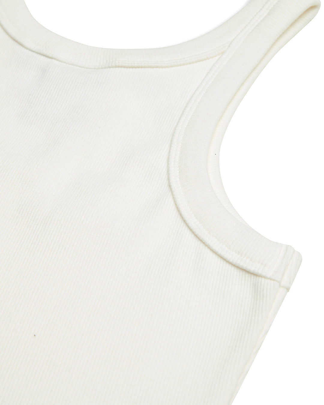 Alyssa Tank Vintage White|Flatlay