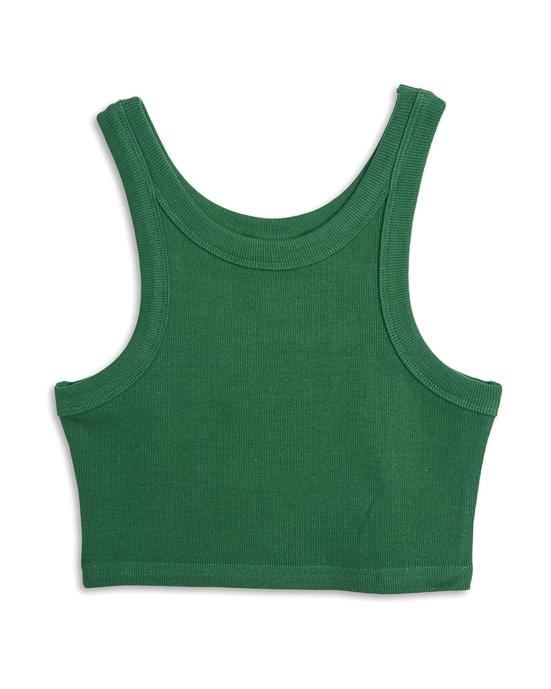 Alyssa Tank Work Green|Flatlay