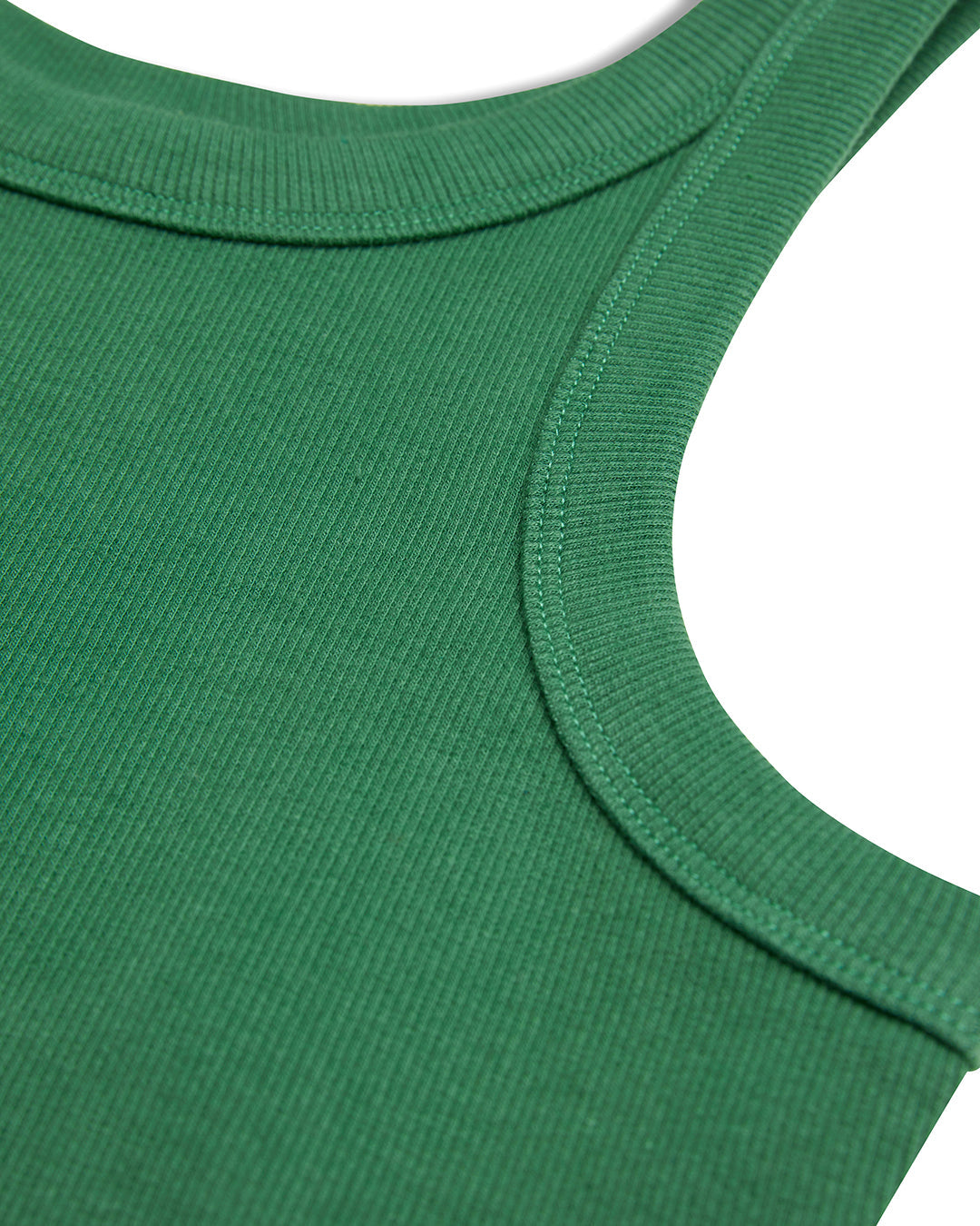Alyssa Tank Work Green|Flatlay