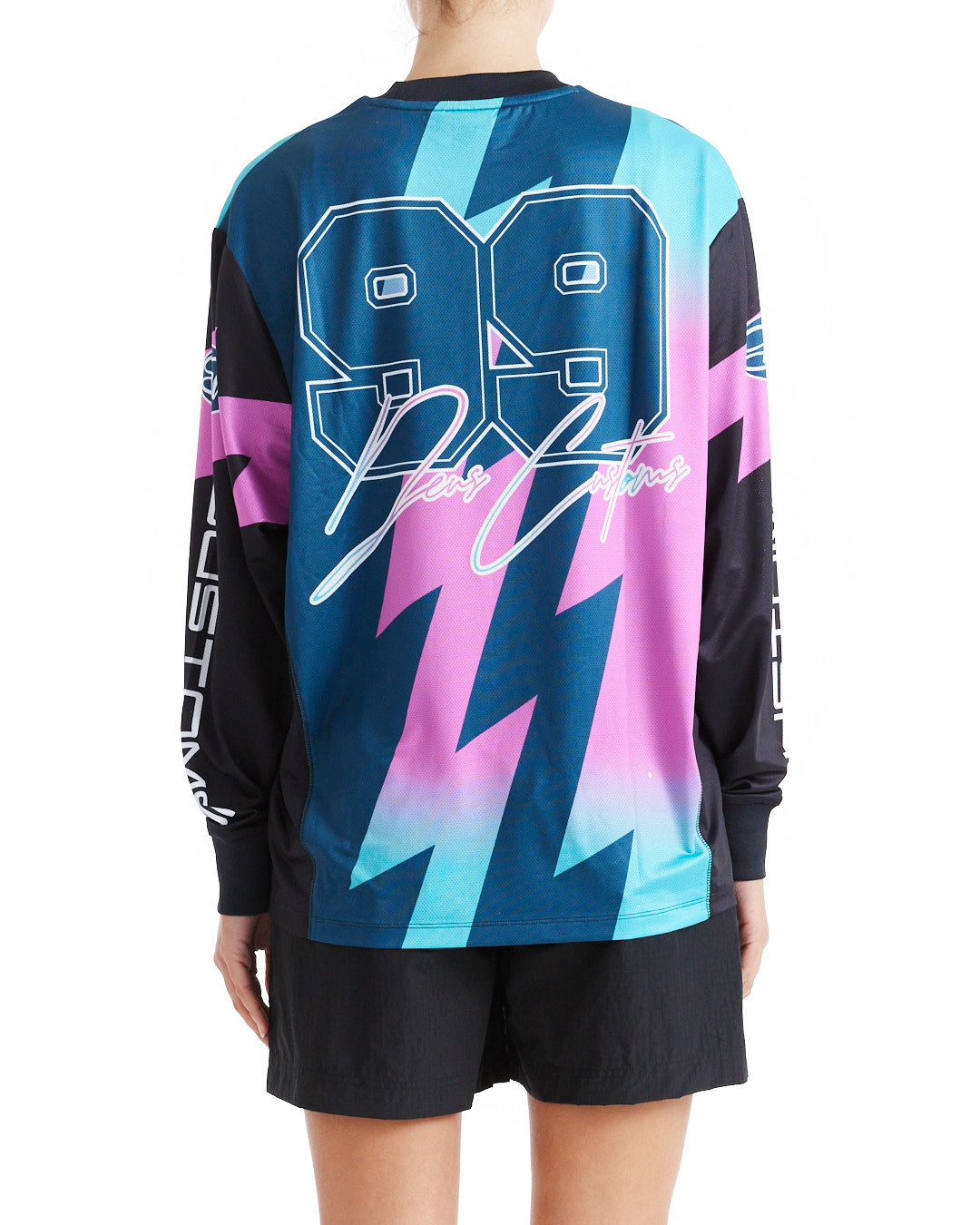 Thunder Long Sleeve Moto Top