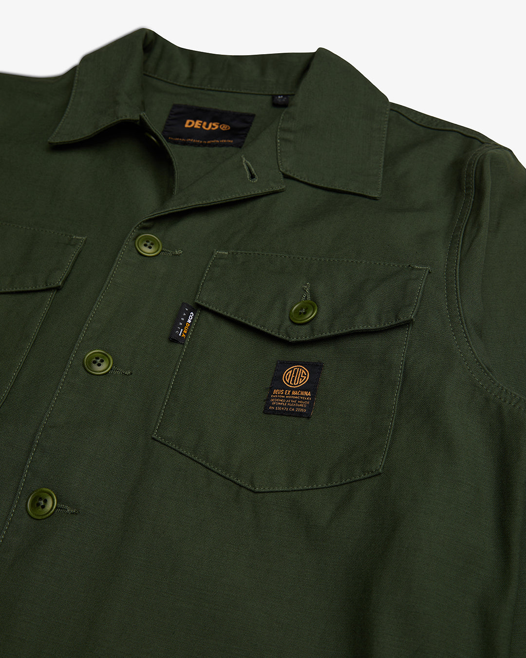 Monty Cordura Overshirt - Olive