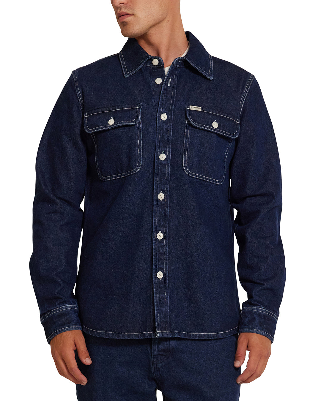 Vacay  Denim Shirt  - Blue Indigo