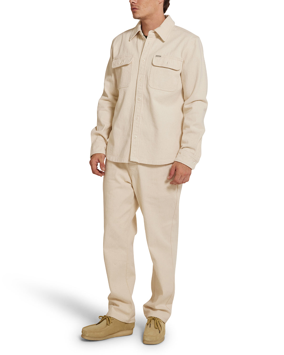Vacay  Denim Shirt  - Natural