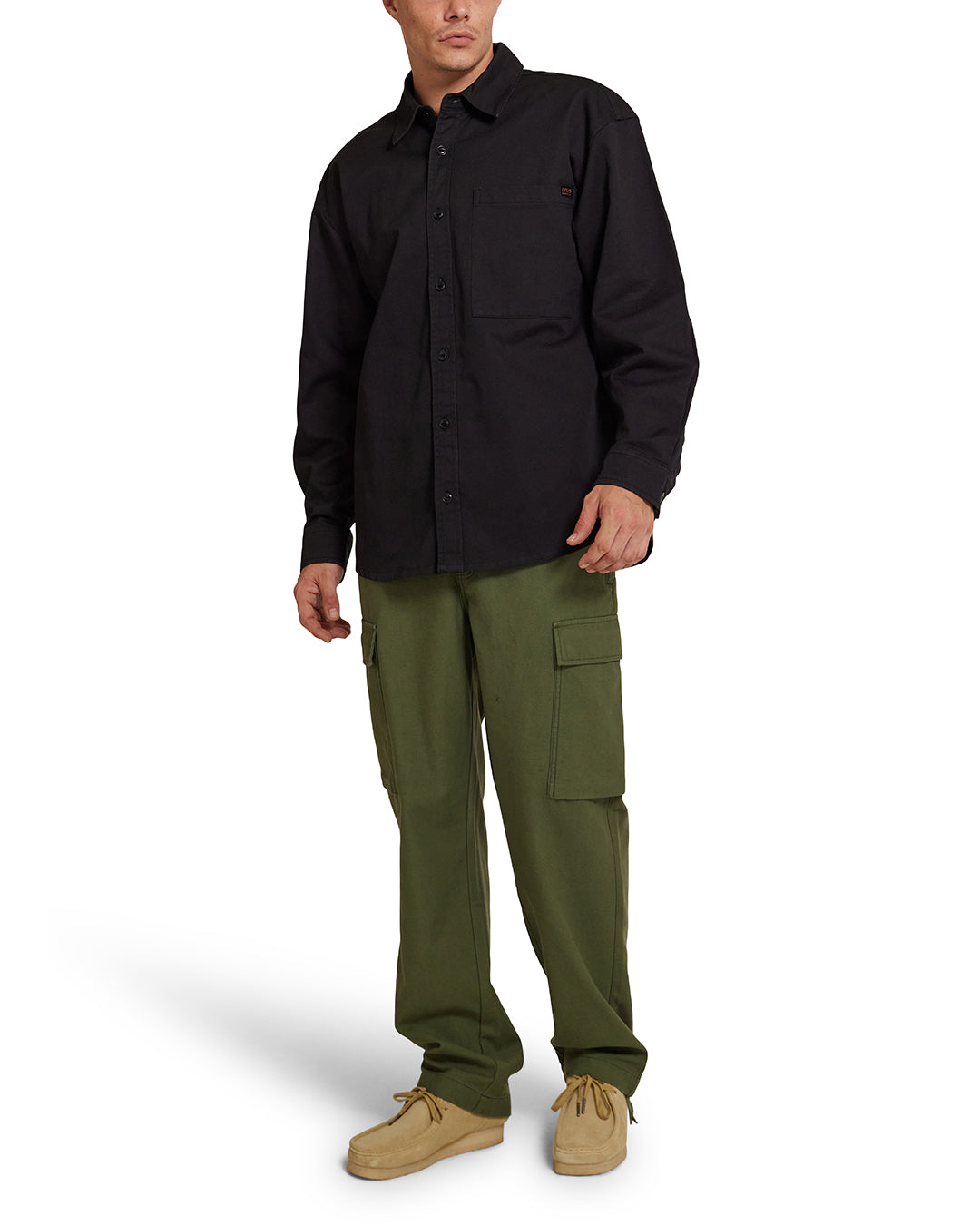 Frizell Twill Shirt  - Anthracite