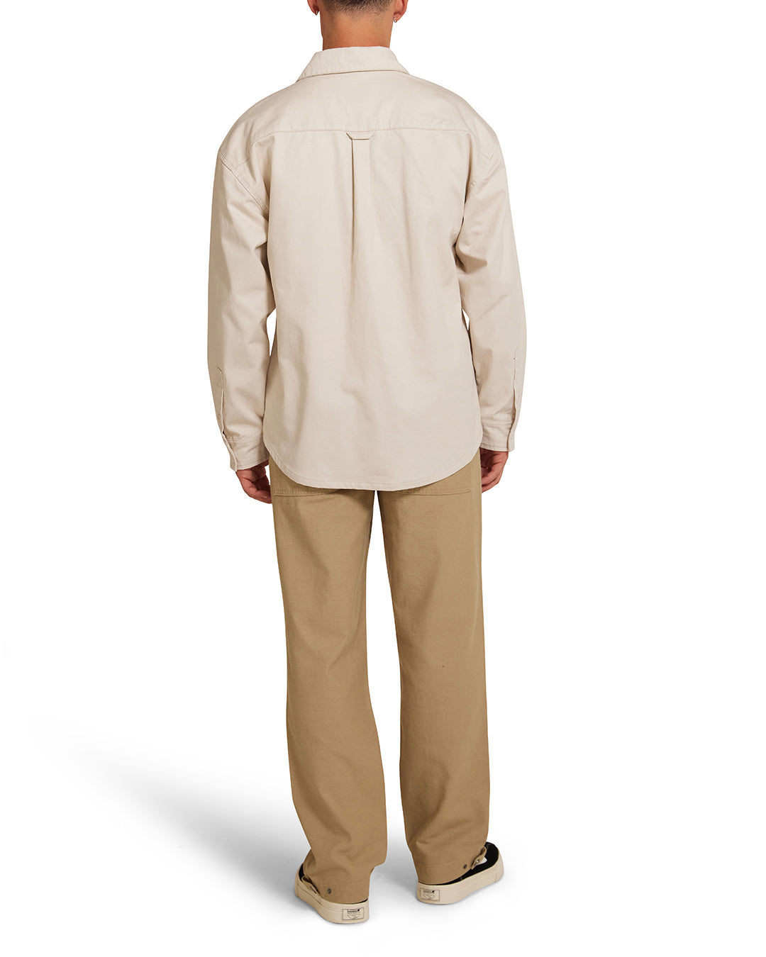 Frizell Twill Shirt  - Dirty White