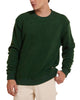 Reo Textured Fleece - Forest Green|Model