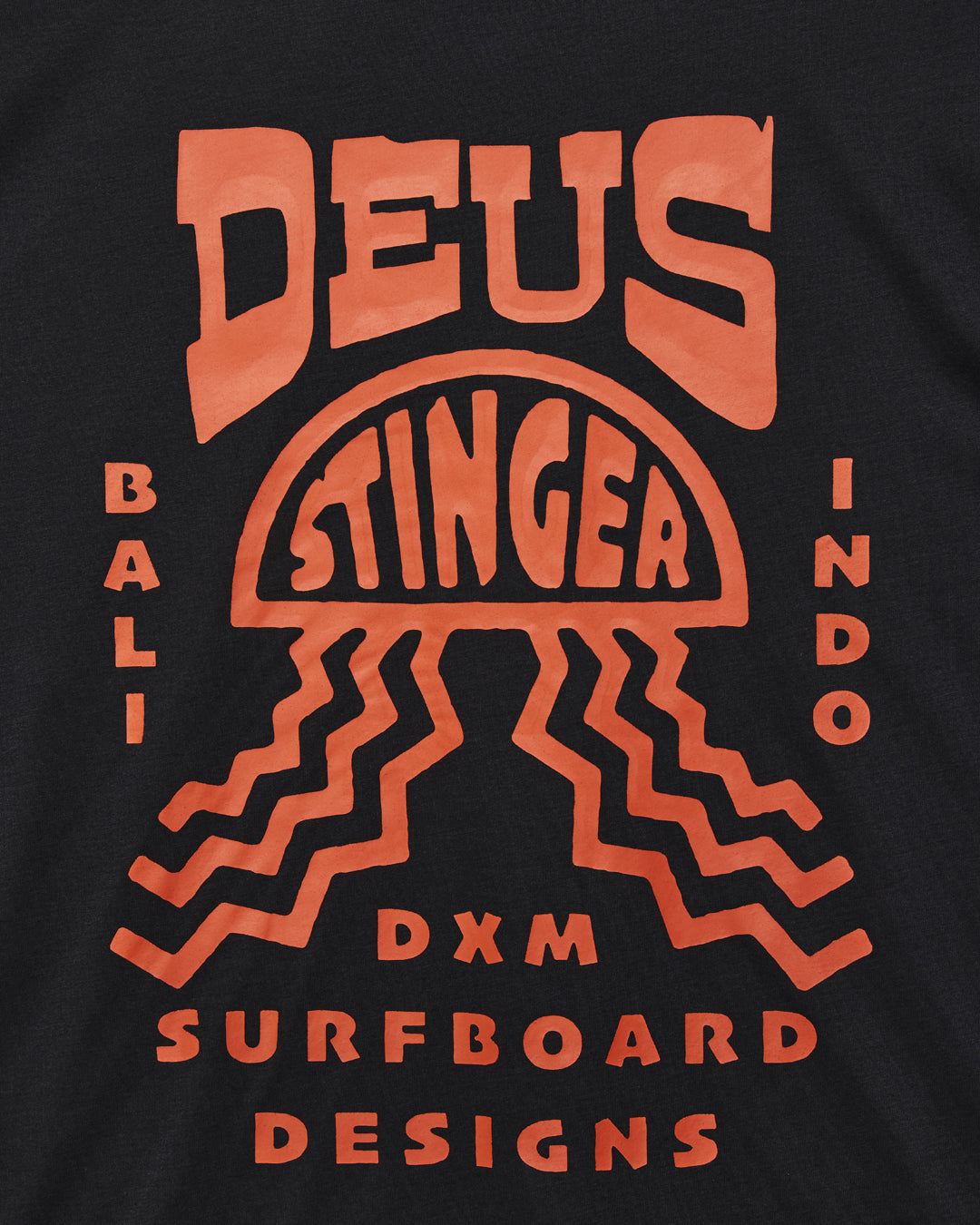Deus Stinger Tee Black