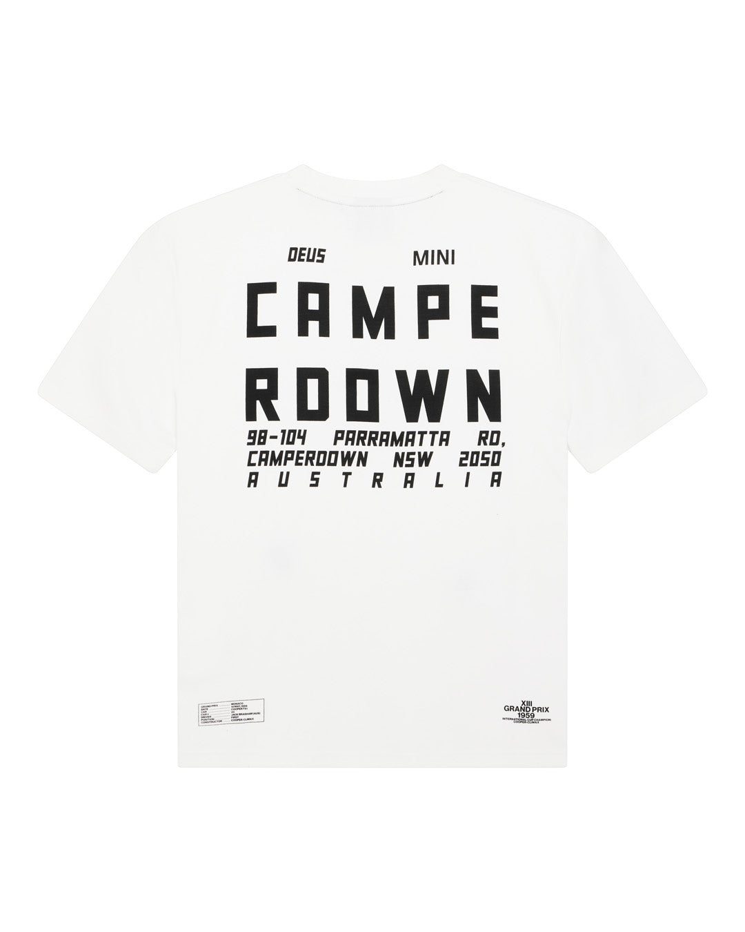 Camperdown Address Tee