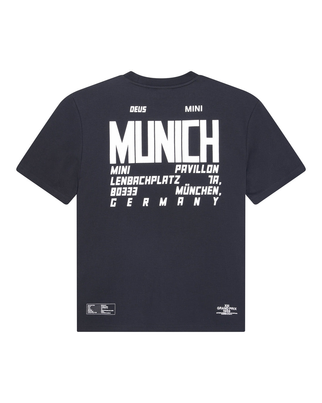munich-address-tee-black|Flatlay