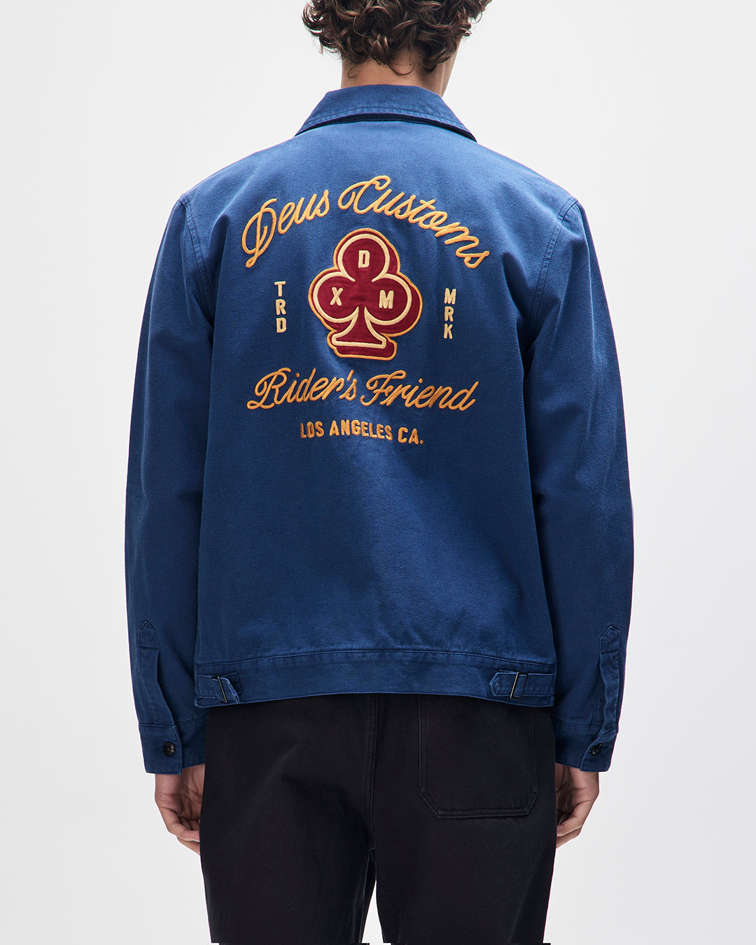 basto-club-jacket-navy|Model