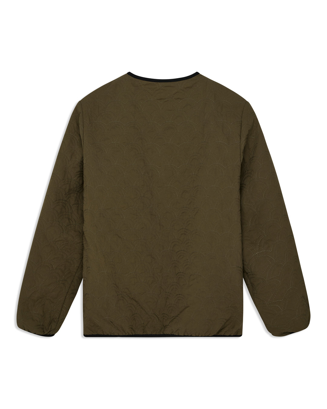 nihon-reversible-liner-dark-olive|Flatlay