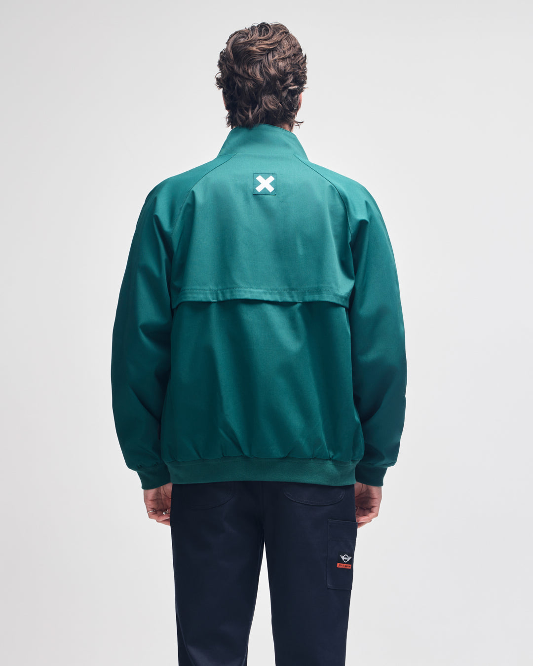 mini-harrington-jacket-race-green|Model