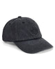 shield-garment-dyed-dad-cap-black|Model