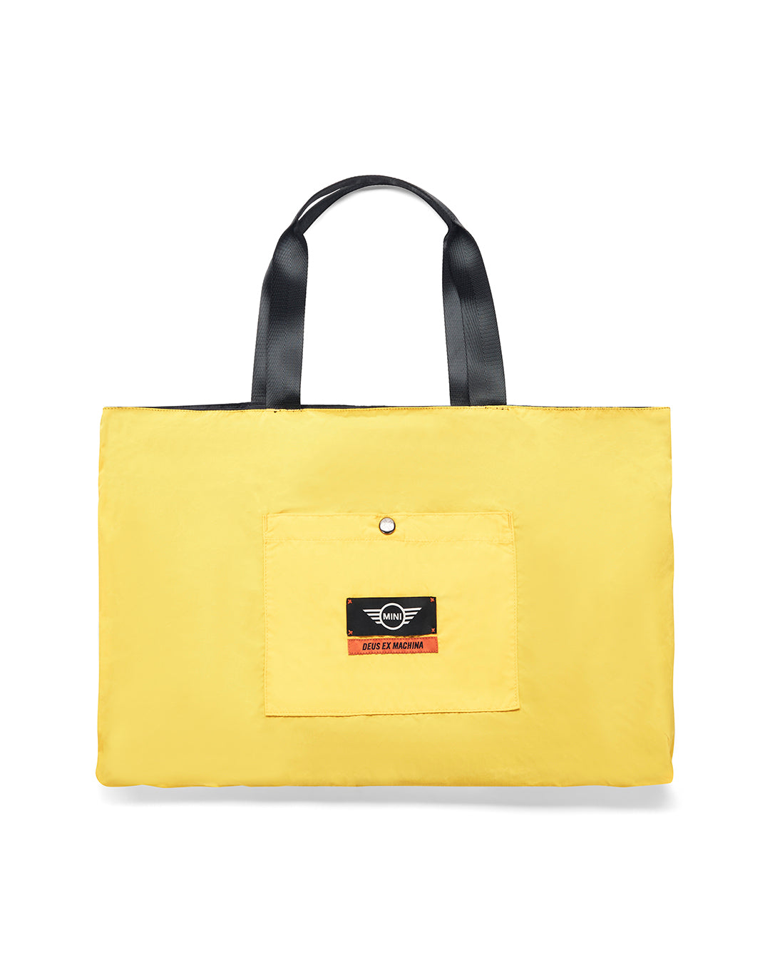 mini-reversible-tote-bag-black-spectra-yellow|Flatlay