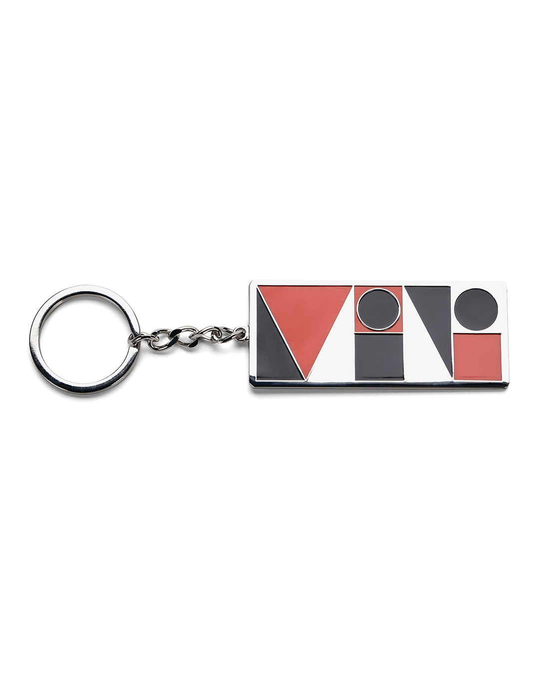 mini-mosaic-keyring-silver|Model