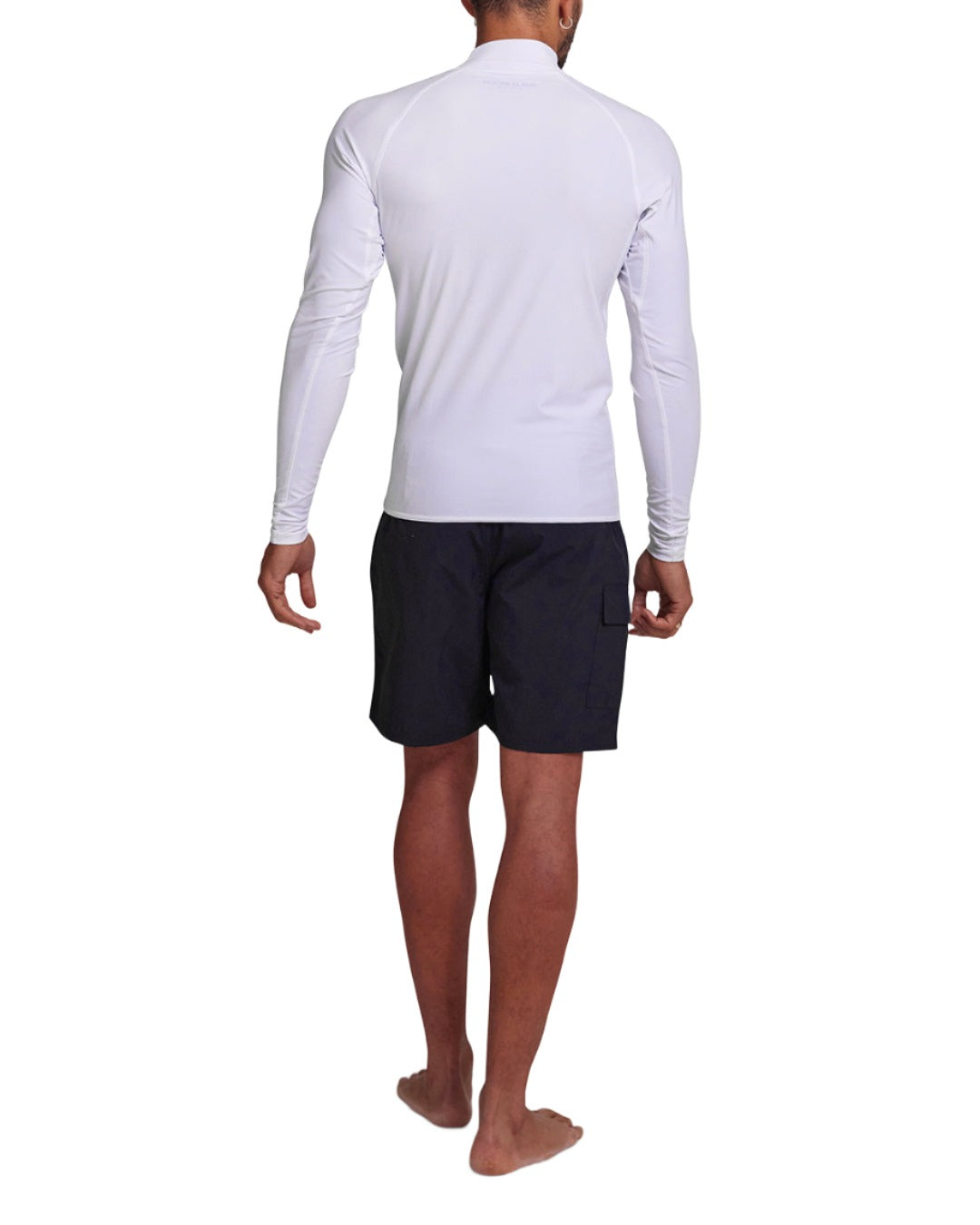 Snake Rash Top - White|Model