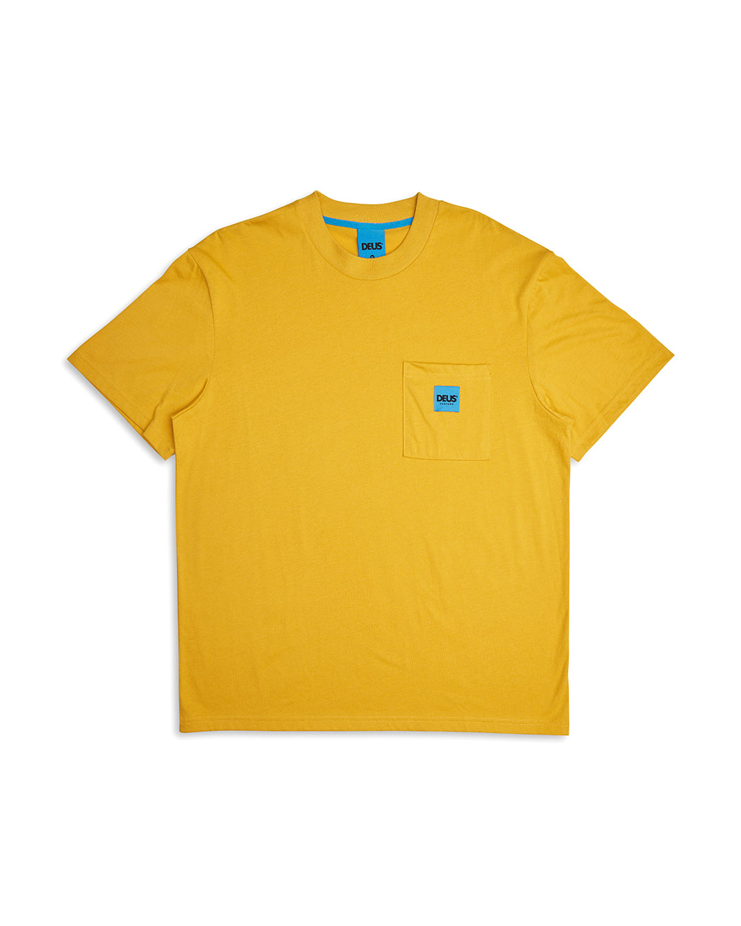 Take Off Pocket Tee - Mimosa Gold|Flatlay