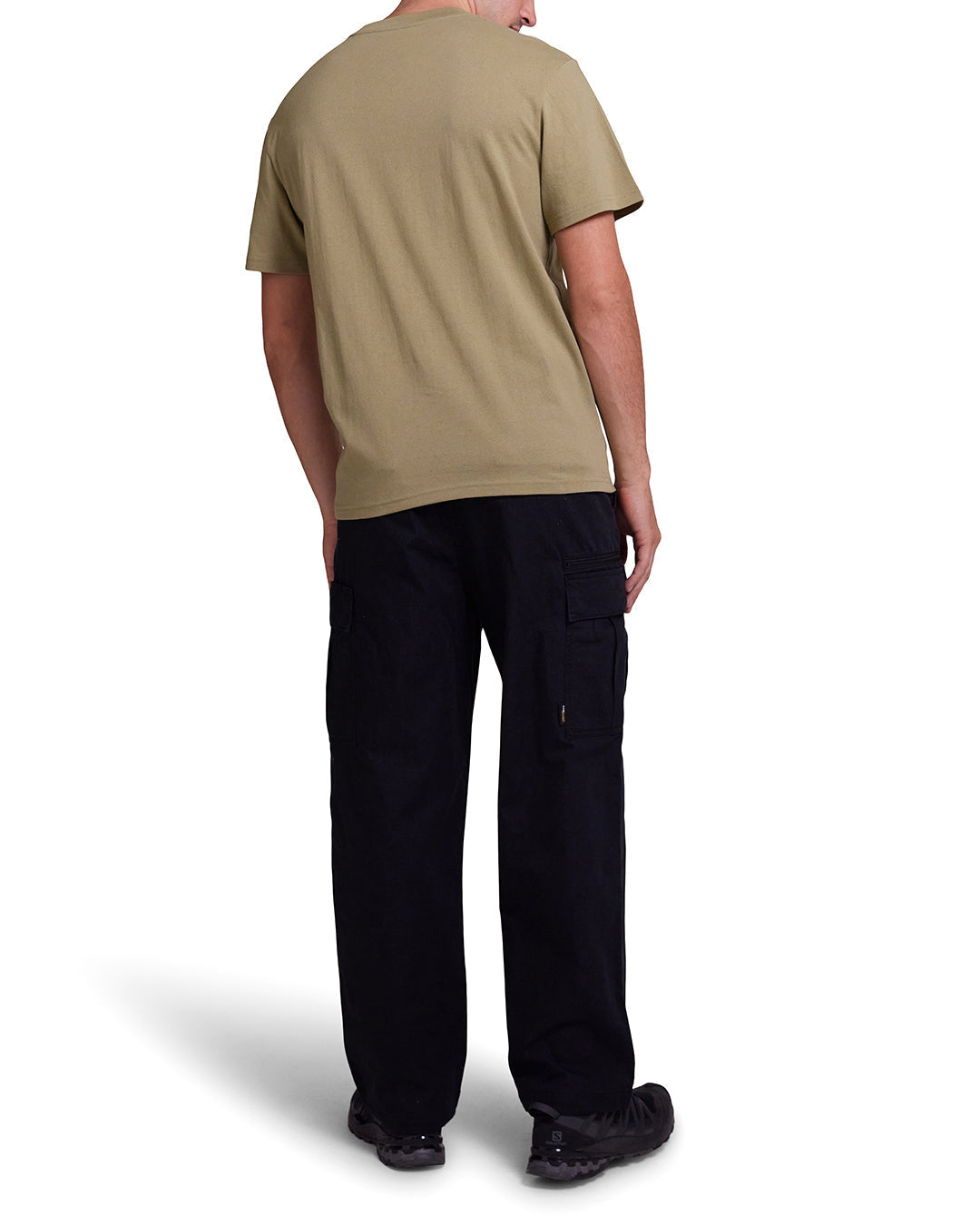 Take Off Pocket Tee - Sage Green|Model