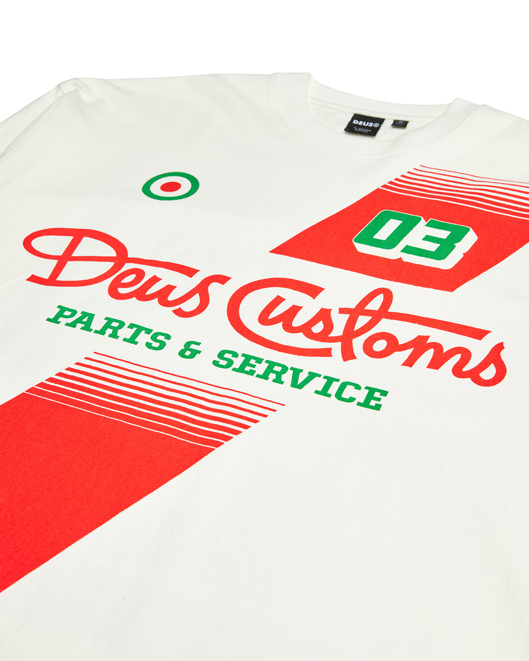 Campaign Ls Tee  - Vintage White