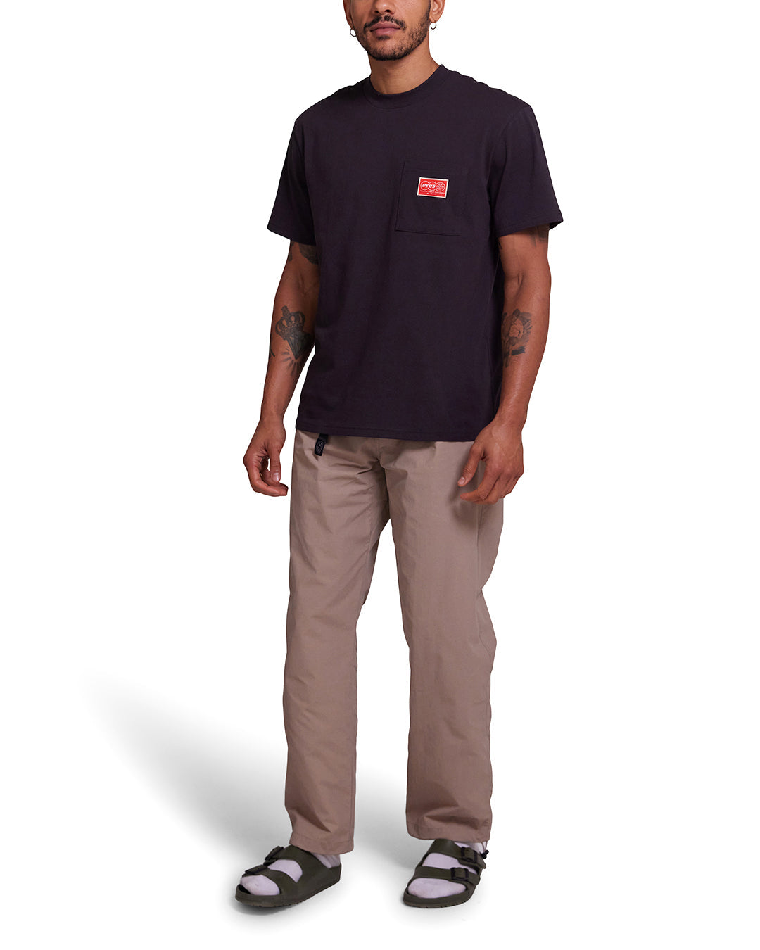 Venture Pocket Tee - Anthracite|Model