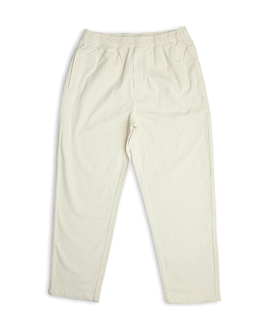 Infinity Cord Beach Pant - Dirty White|Flatlay