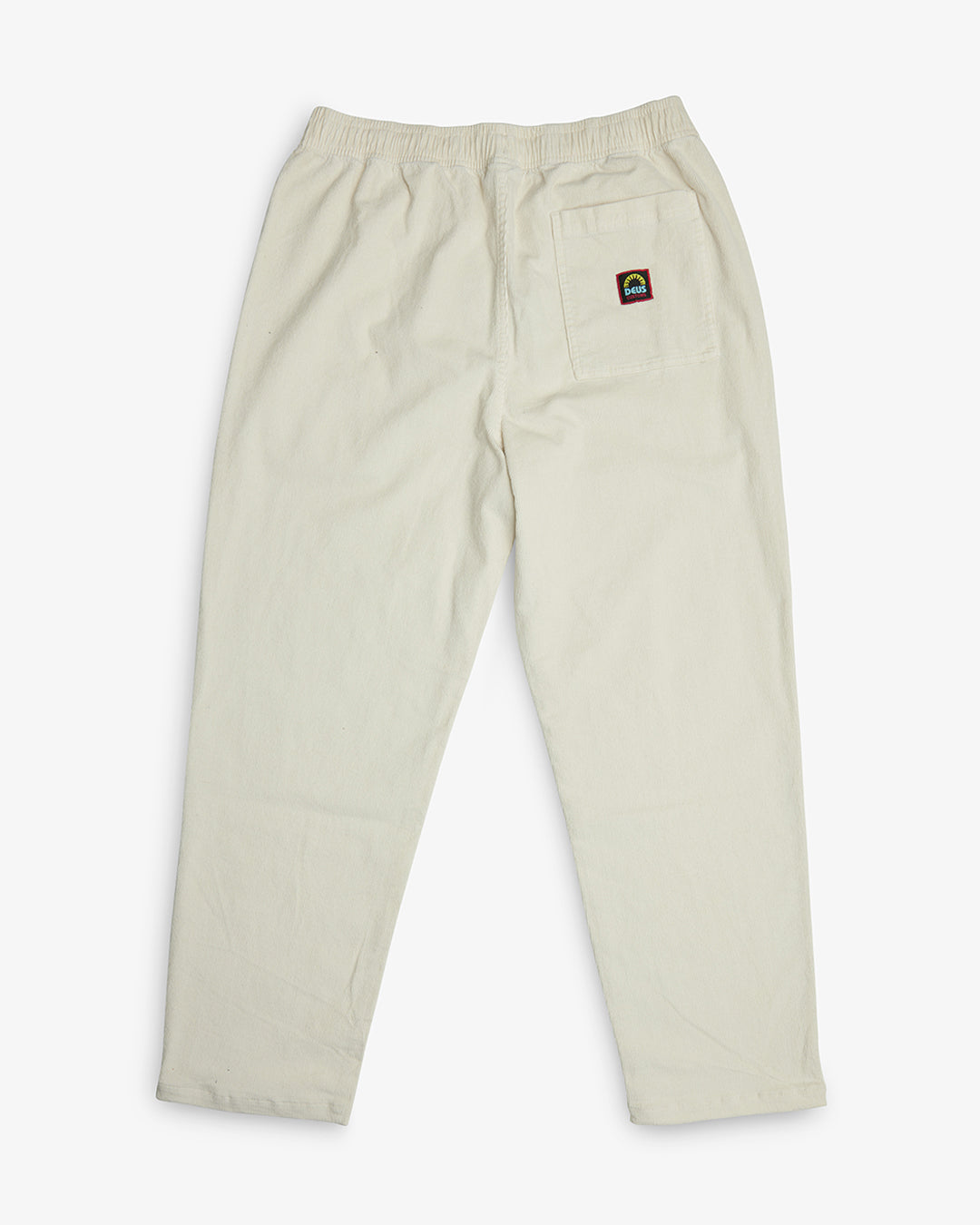 Infinity Cord Beach Pant - Dirty White|Flatlay