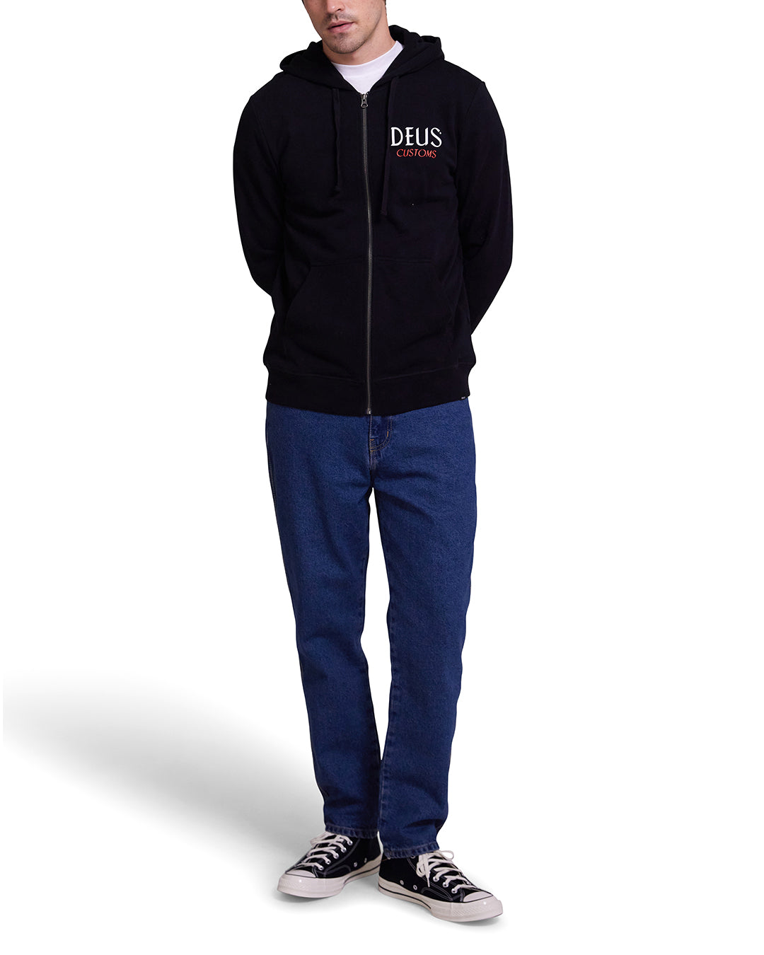 Chinchilla Hoodie - Black|Model