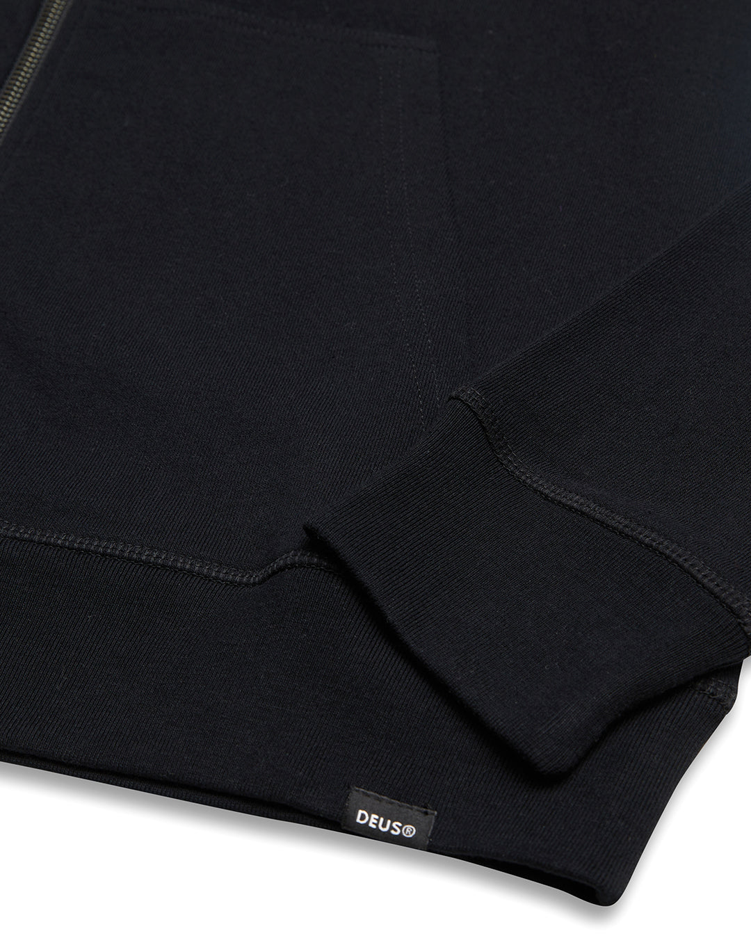 Chinchilla Hoodie - Black|Flatlay