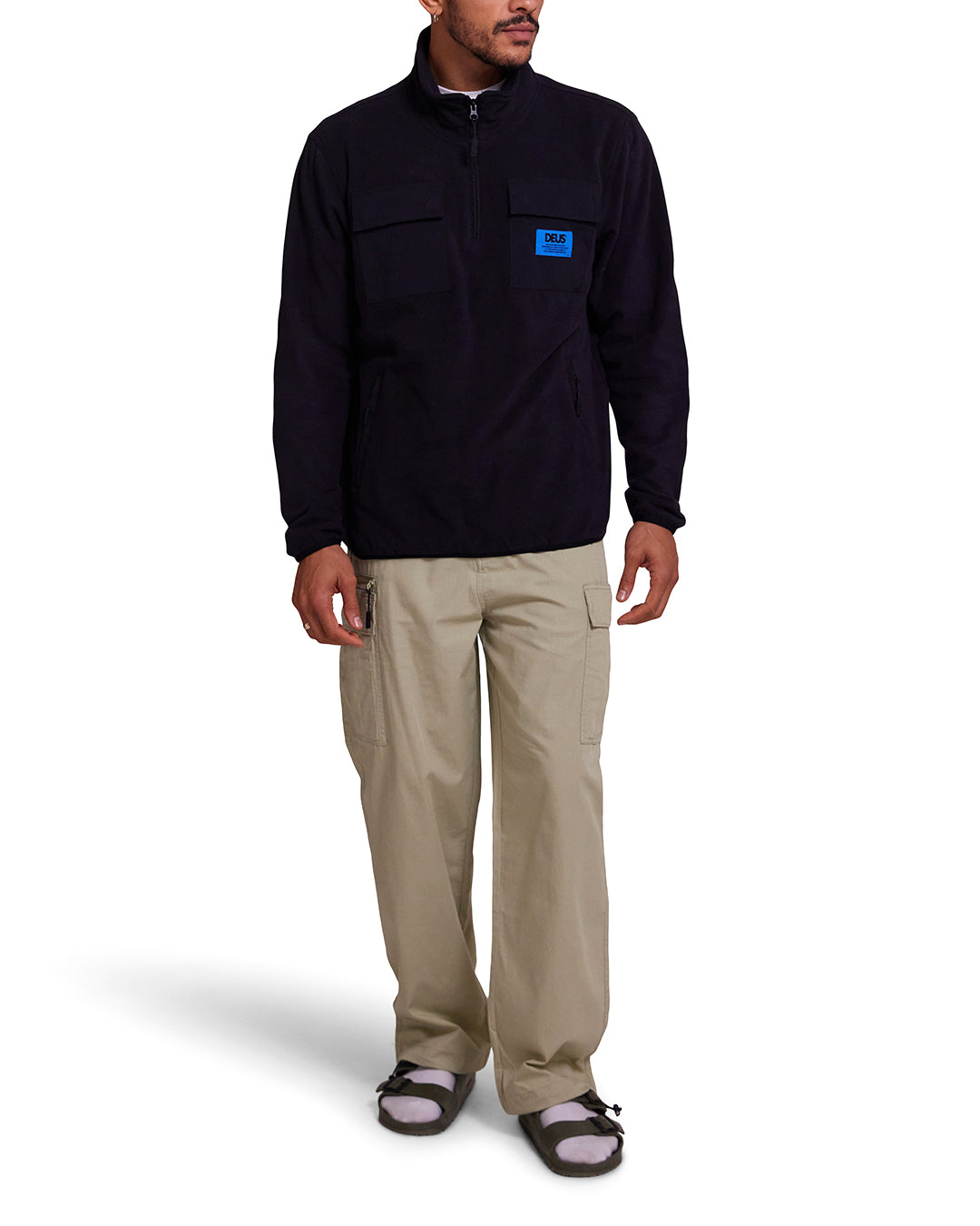 Section Zip Neck Fleece
