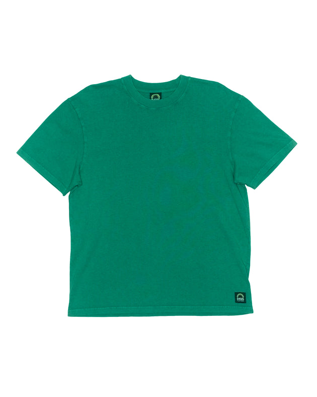 Deus Melodies Garment Dyed TeeMarine Green