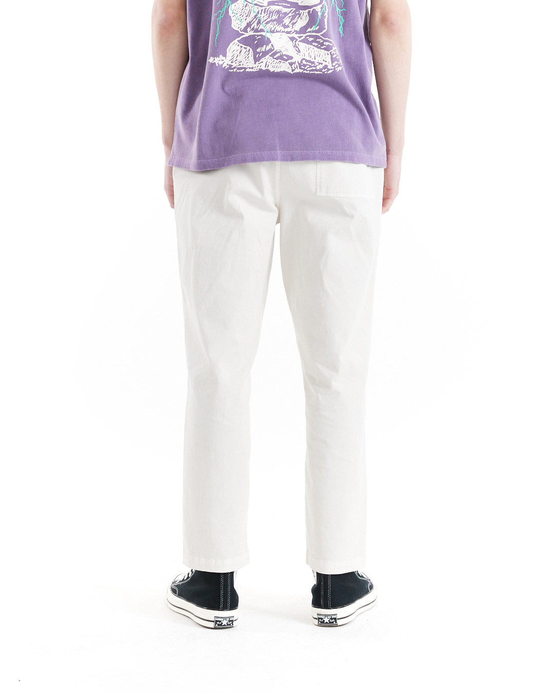 Infinity Beach Pant - Dirty White|Model