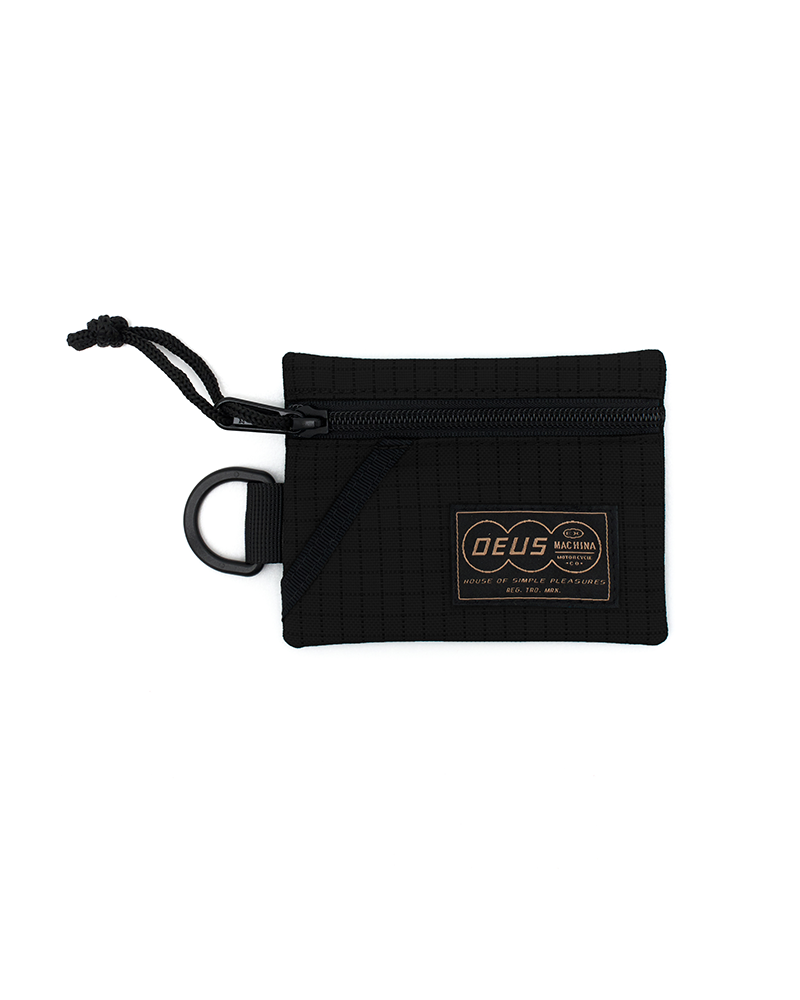 Deus Skelter Coin Pouch Black