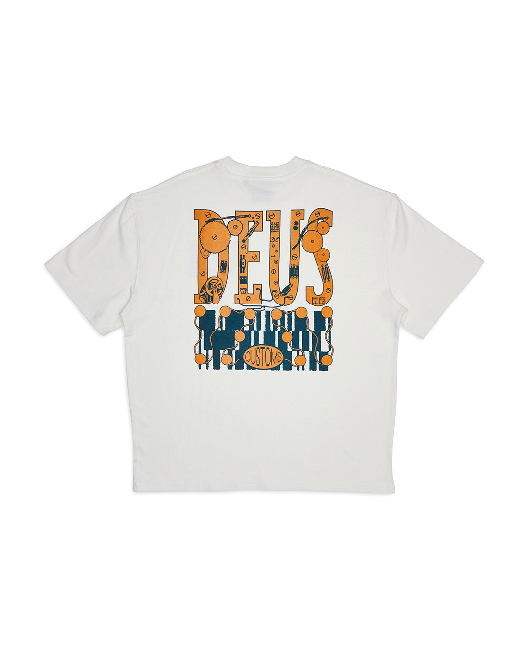 Full Circuit Tee  - Vintage White