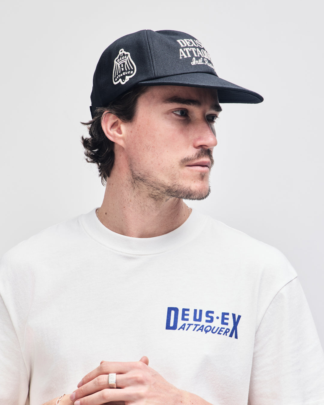 wreckless-canvas-cap-black|Flatlay