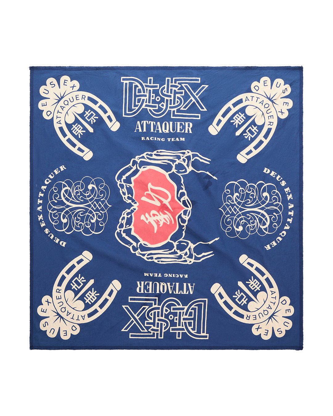 puncture-bandana-royal-blue|Flatlay