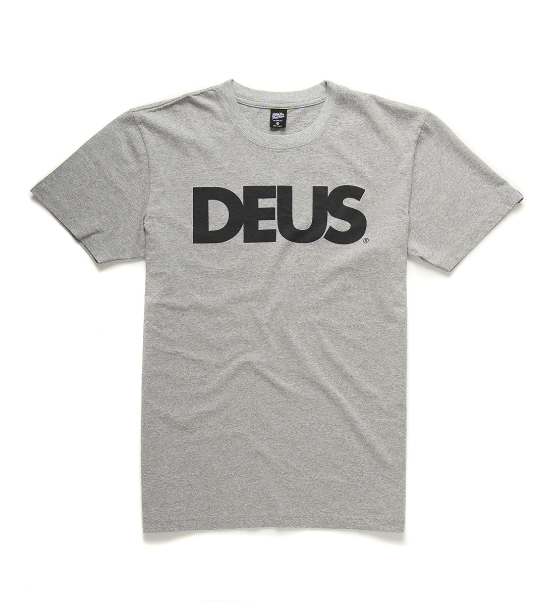All Caps Tee - Grey Marle