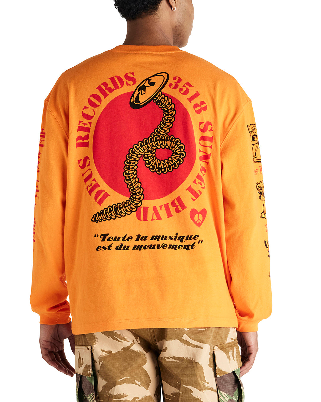 Dancing Ghost Long Sleeve Tee