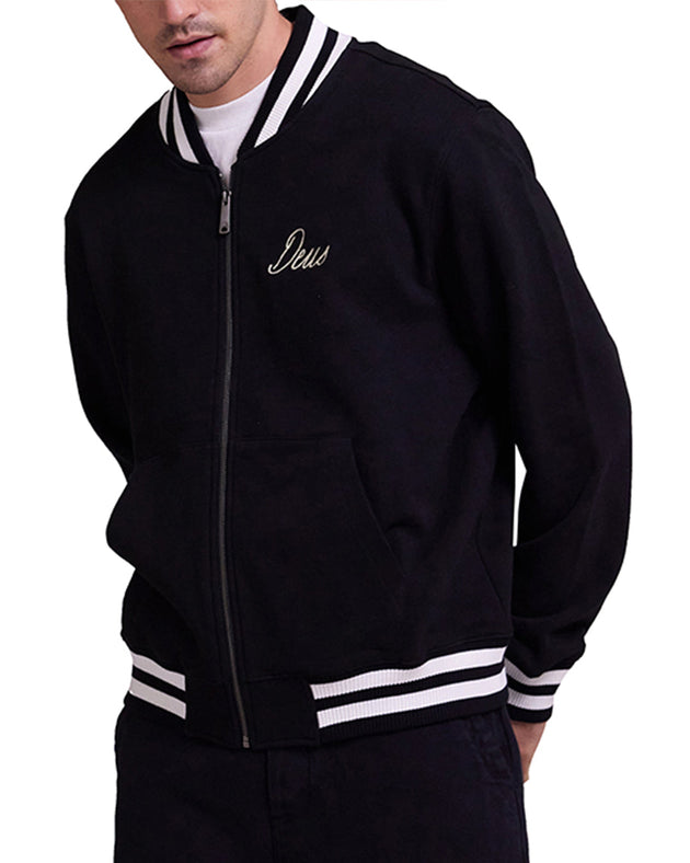Patron Fleece Bomber - Black|Model