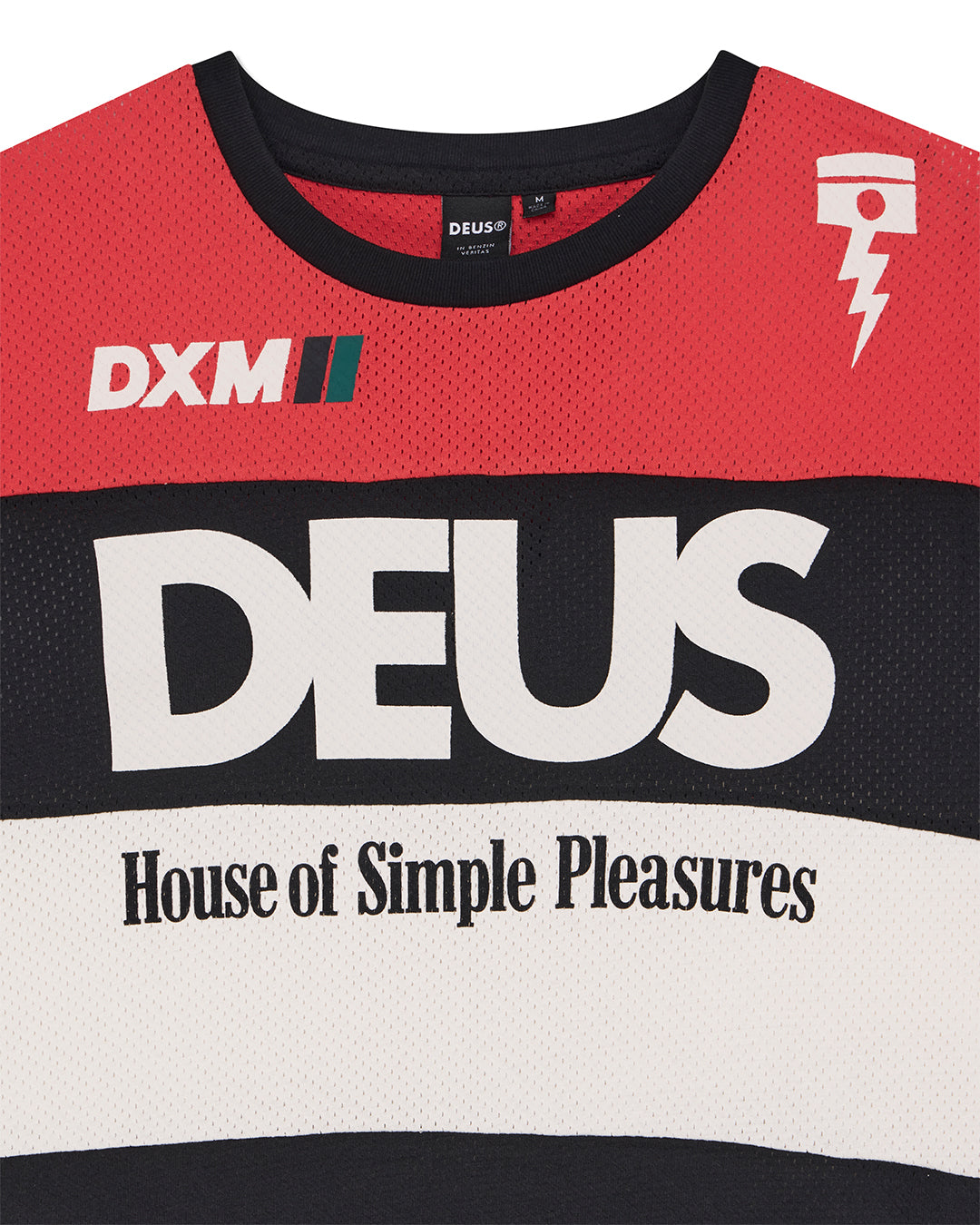 Deus Vilander Moto Jersey Valiant Valiant Red Combo