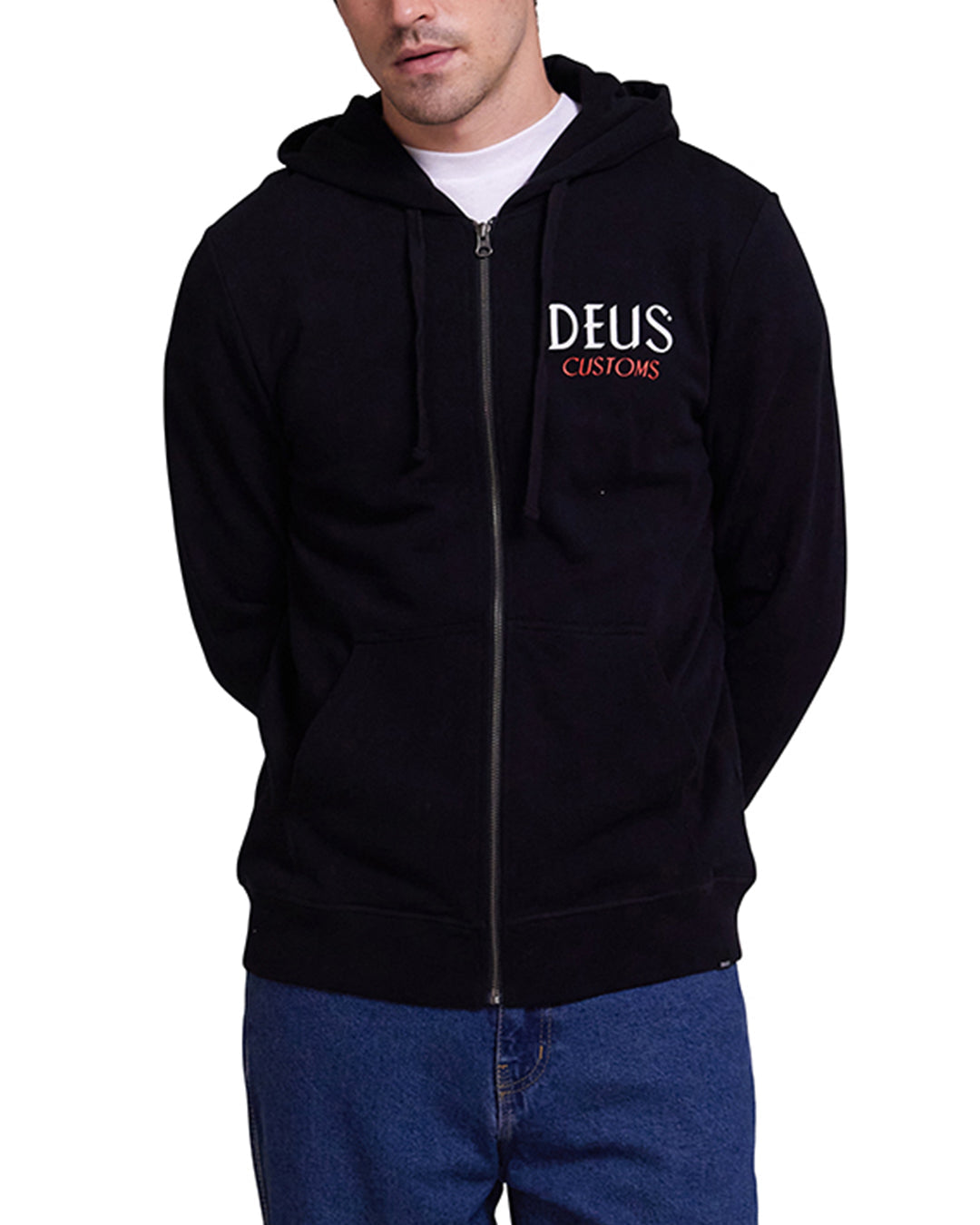 Chinchilla Hoodie - Black|Model