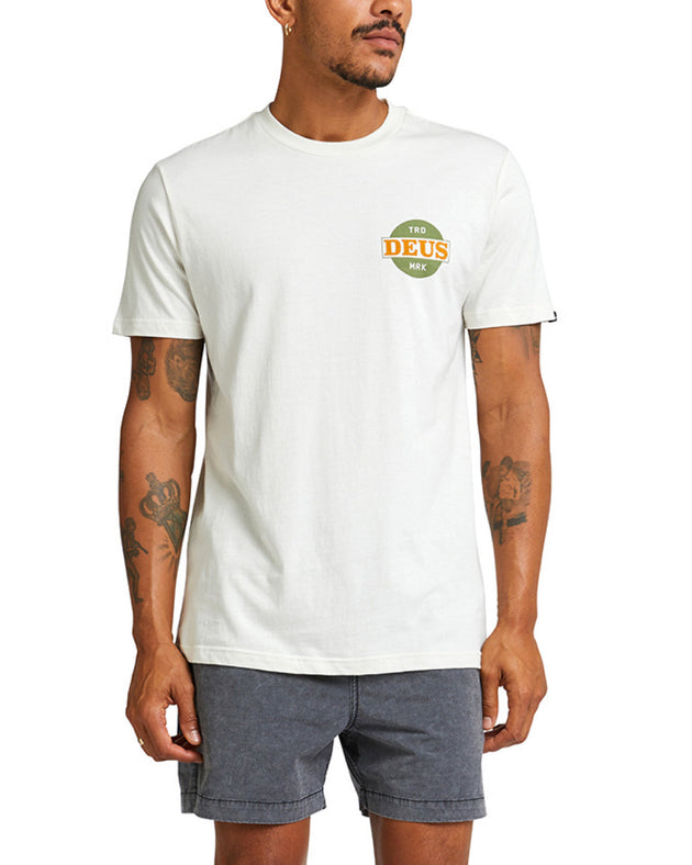 Hot Streak Tee - Vintage White|Model