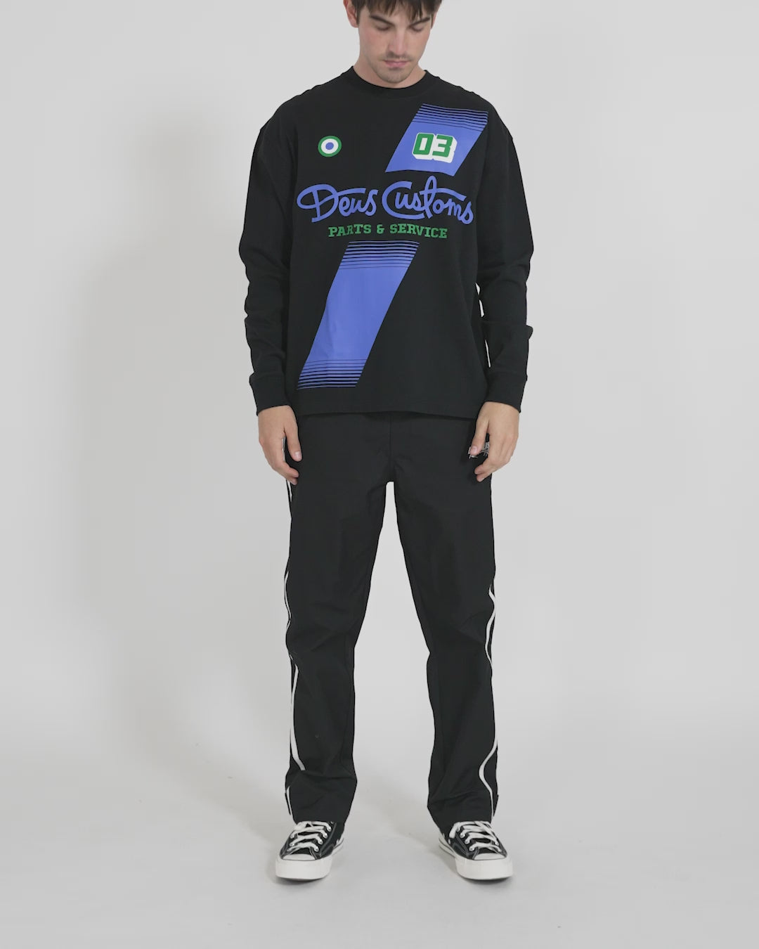Campaign Ls Tee  - Black