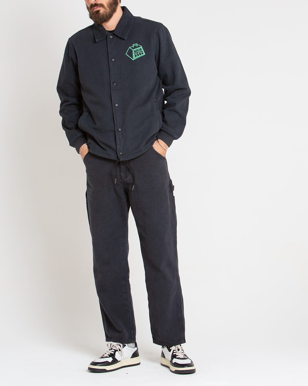 Heavyweight Canvas Coach - Anthracite