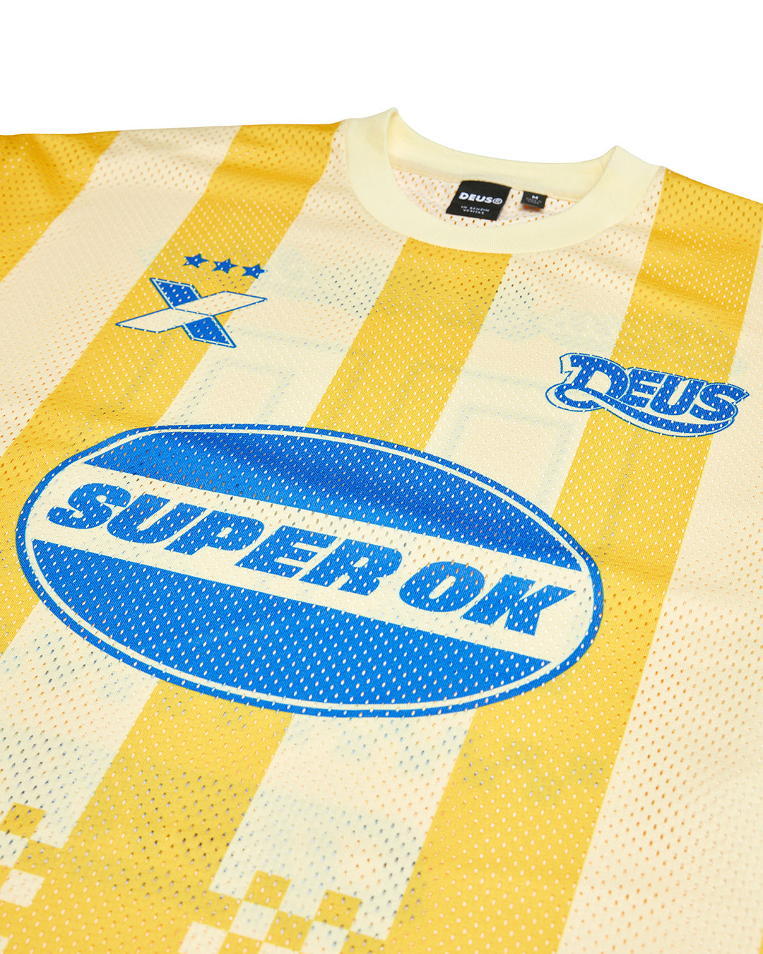 Threepeat Moto Jersey - Lemon Chrome|Flatlay
