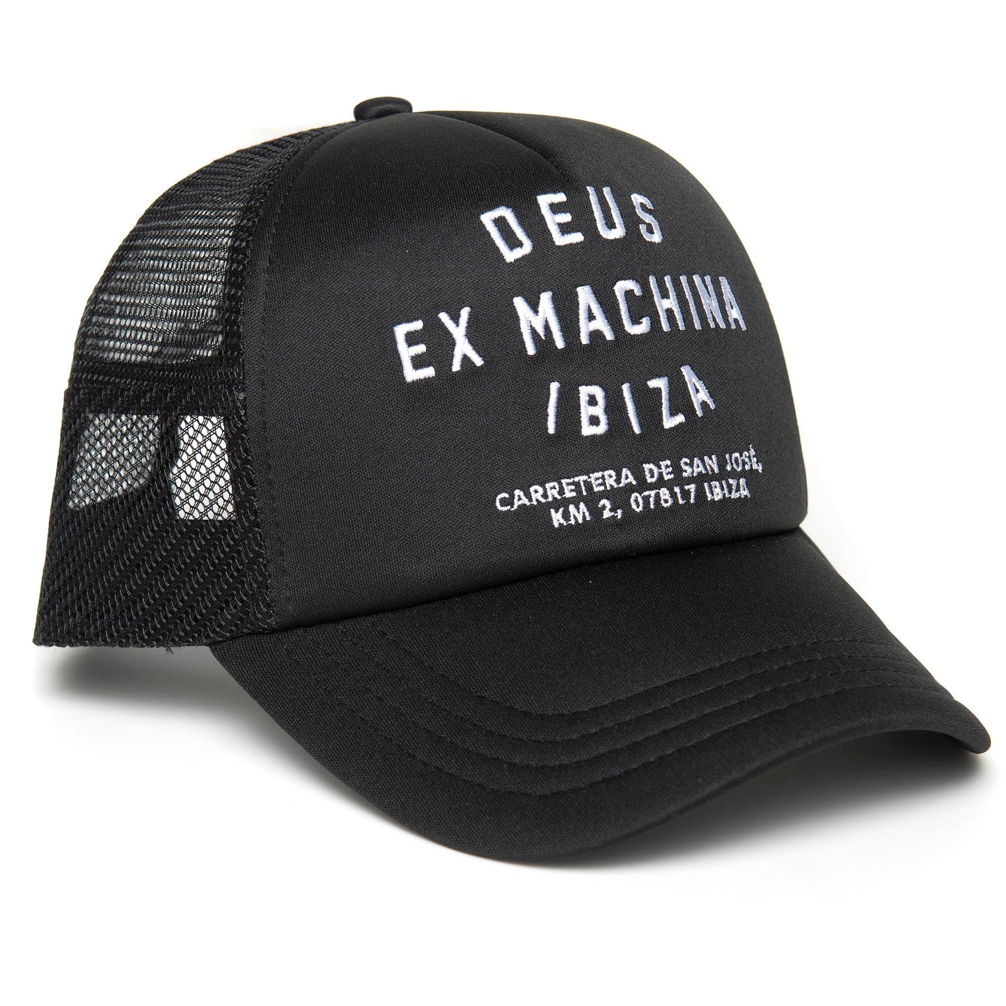 Ibiza Trucker Hat - Black