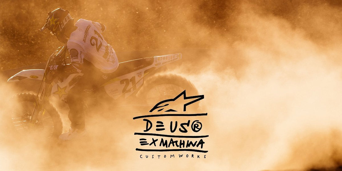 ALPINESTARS X DEUS EX MACHINA MX CAPSULE COLLECTION.